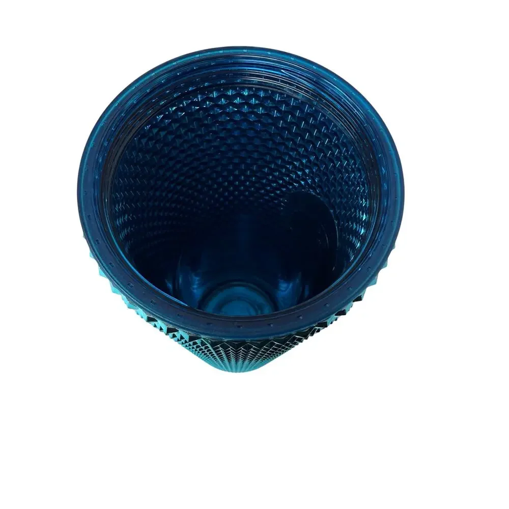 Starbucks Teal Chrome Blue Studded Venti Cold Cup Summer‎ 2023 24oz Tumbler NEW